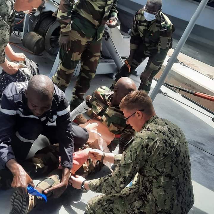 Prise en charge d'un blessé