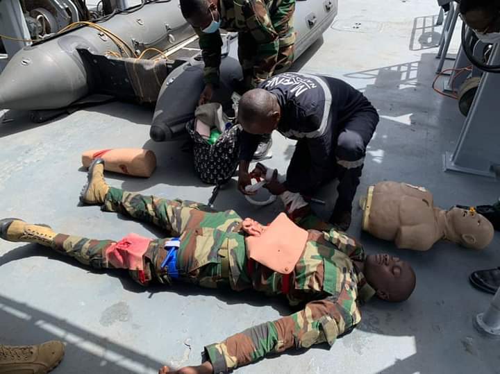 Prise en charge d'un blessé