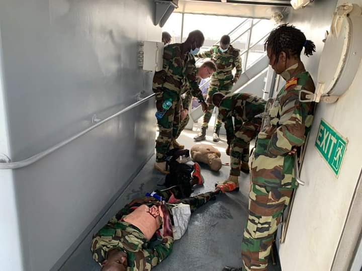 Prise en charge d'un blessé