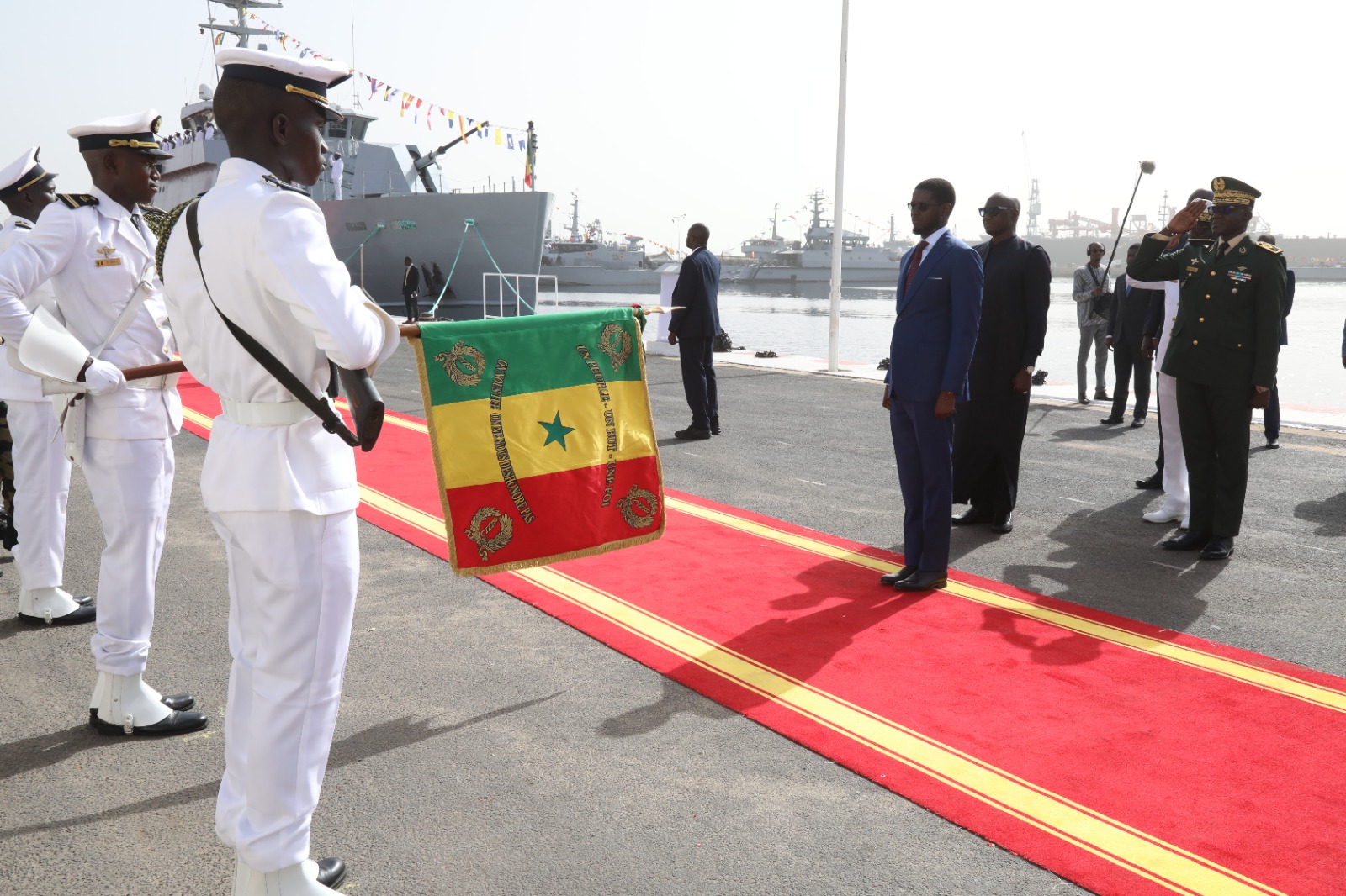 CEREMONIE DE BAPTEME DU PHM CAYOR
