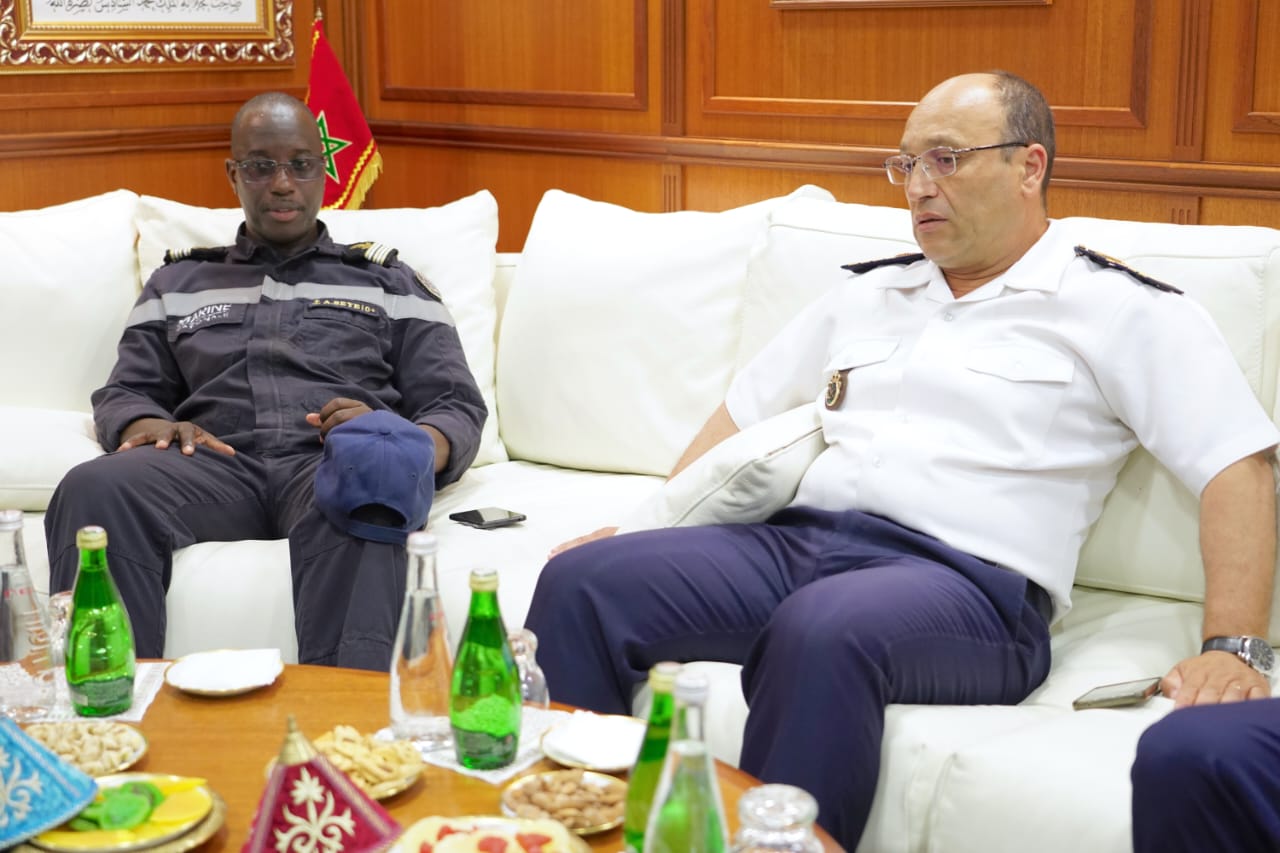 Rencontre du commandant du PHM NIANI avec les autorités marocaines