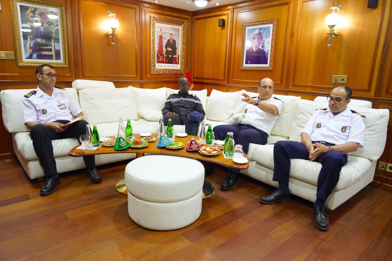 Rencontre du commandant du PHM NIANI avec les autorités marocaines