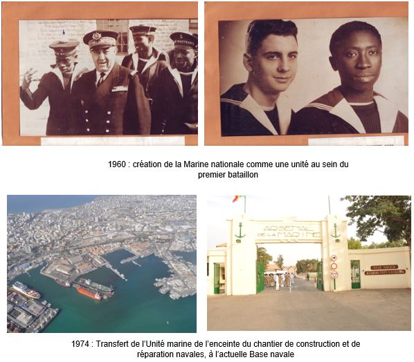 Evolution de la Marine de 1960 à 2020