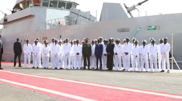 CEREMONIE DE BAPTEME DU PHM CAYOR